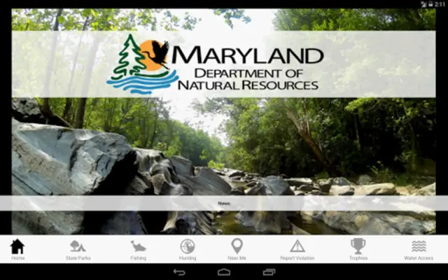 Maryland Access DNR android App screenshot 2