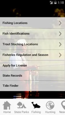 Maryland Access DNR android App screenshot 6